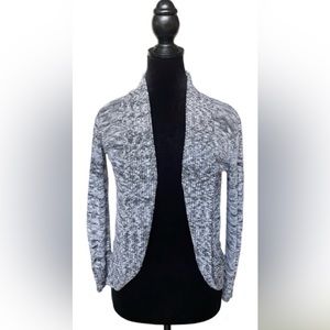 Icy Fashion: Gray Cardigan